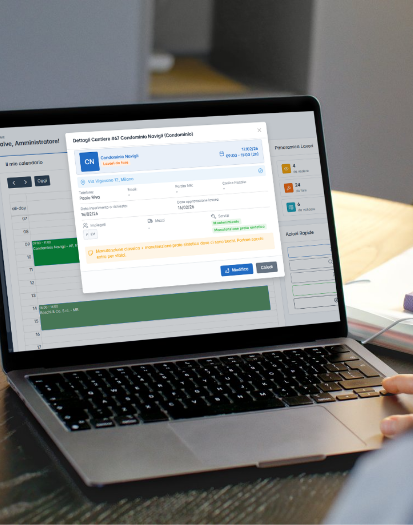 Gestione Team sul campo